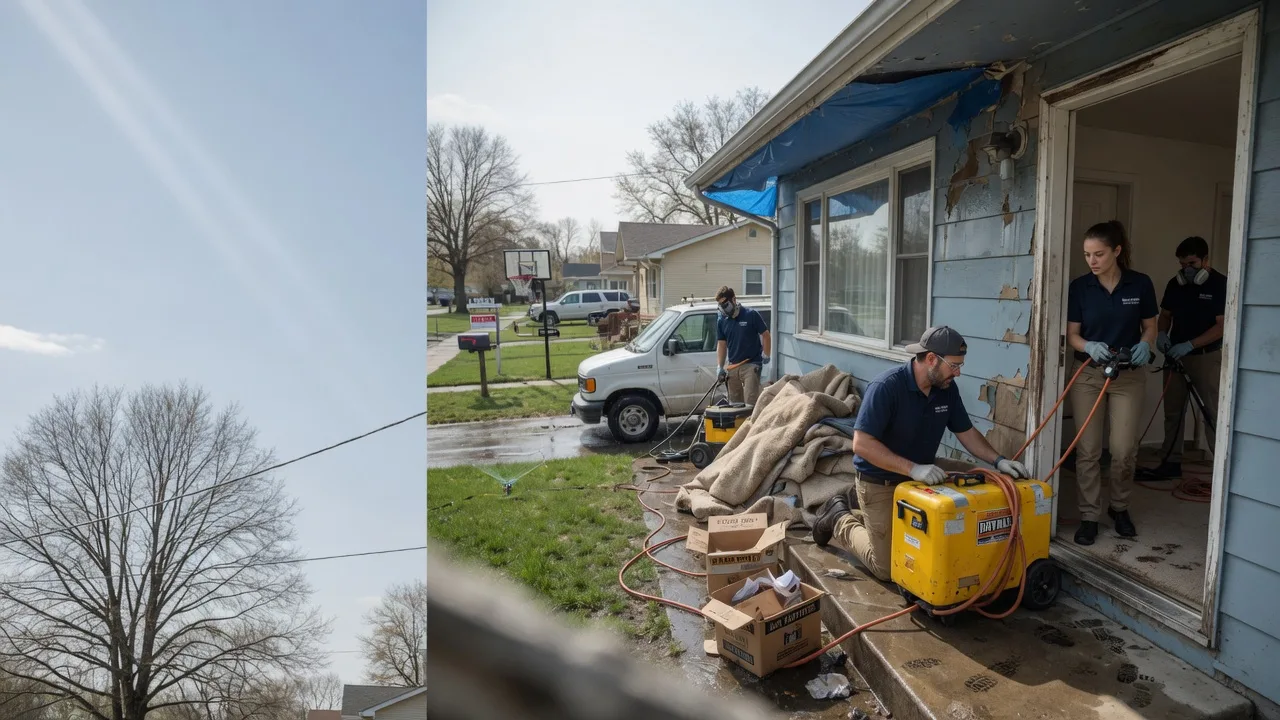 Basement Flood Cleanup in Holladay, TN near me